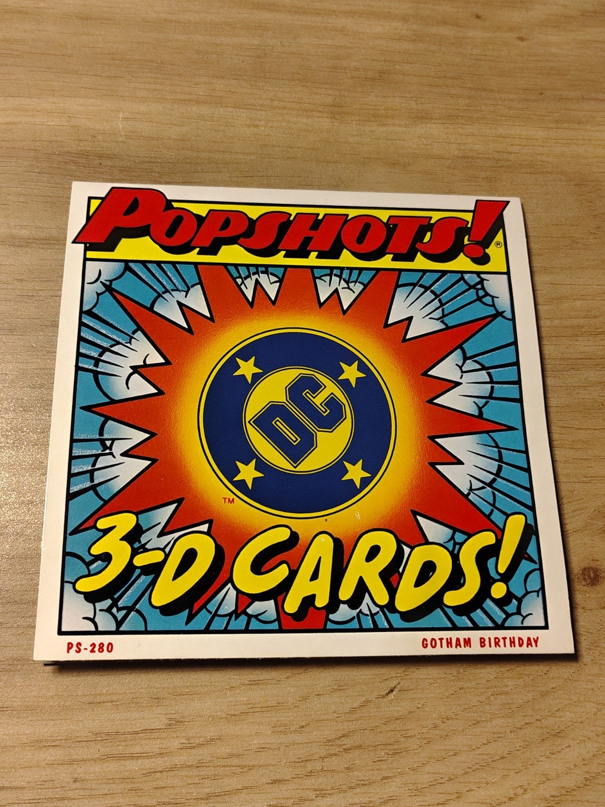 Popshots! DC 3-D Cards!, Verzamelen, Ansichtkaarten | Themakaarten, Ophalen of Verzenden