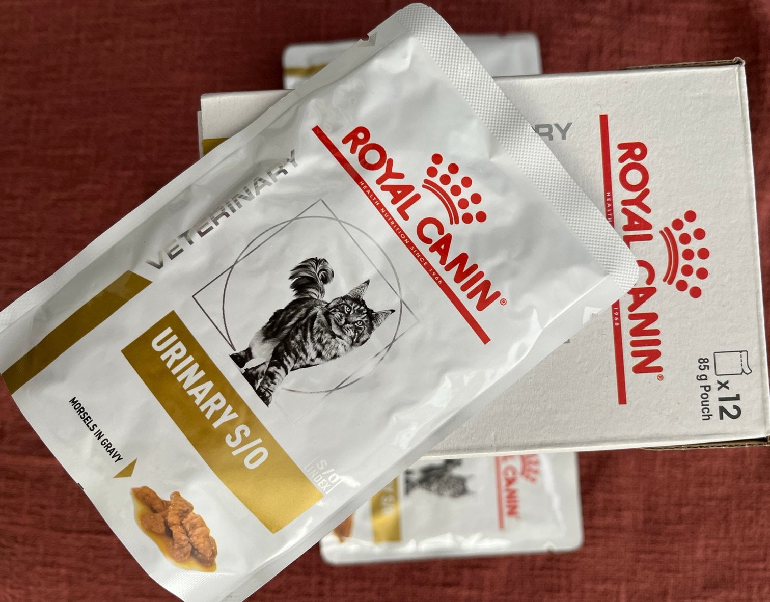 16 zakjes kattenvoer Royal canin urinary s/o natvoer, Dieren en Toebehoren, Dierenvoeding, Ophalen, Kat