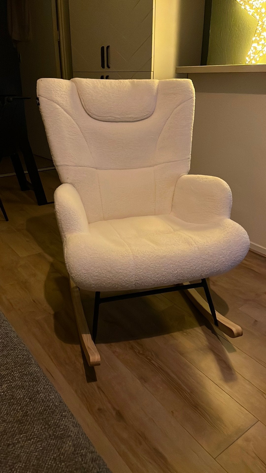 Schommelstoel, Nieuw, Ophalen of Verzenden, 75 tot 100 cm, Stof