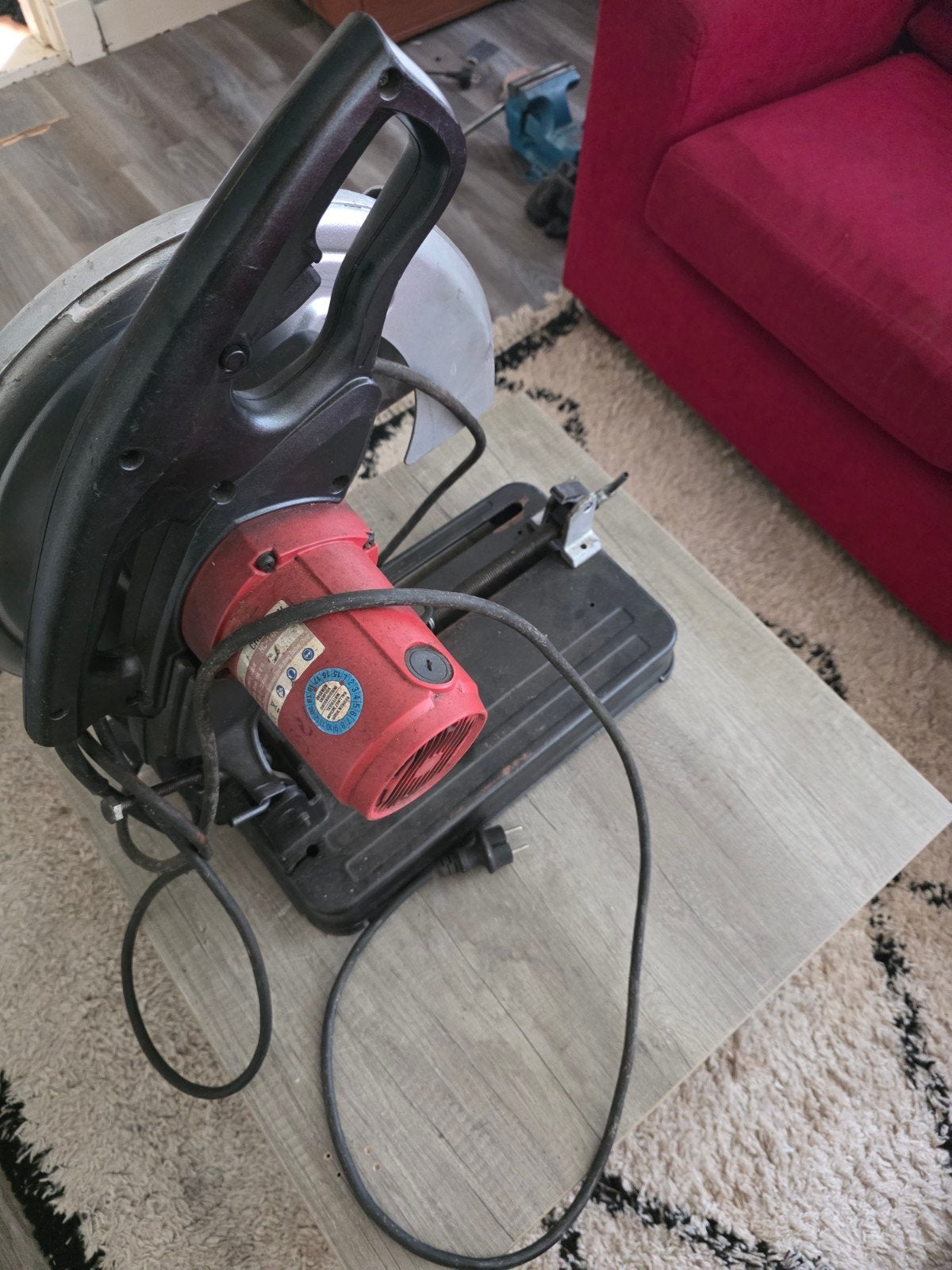 metaal afkortzaag, Ophalen, 1200 watt of meer, Afkortzaag, 30 tot 70 mm