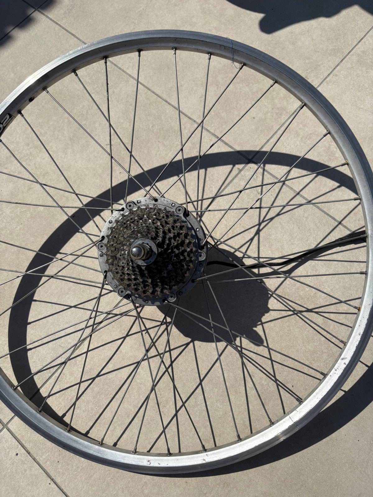 Achter wiel, Fietsen en Brommers, Ophalen, Wiel