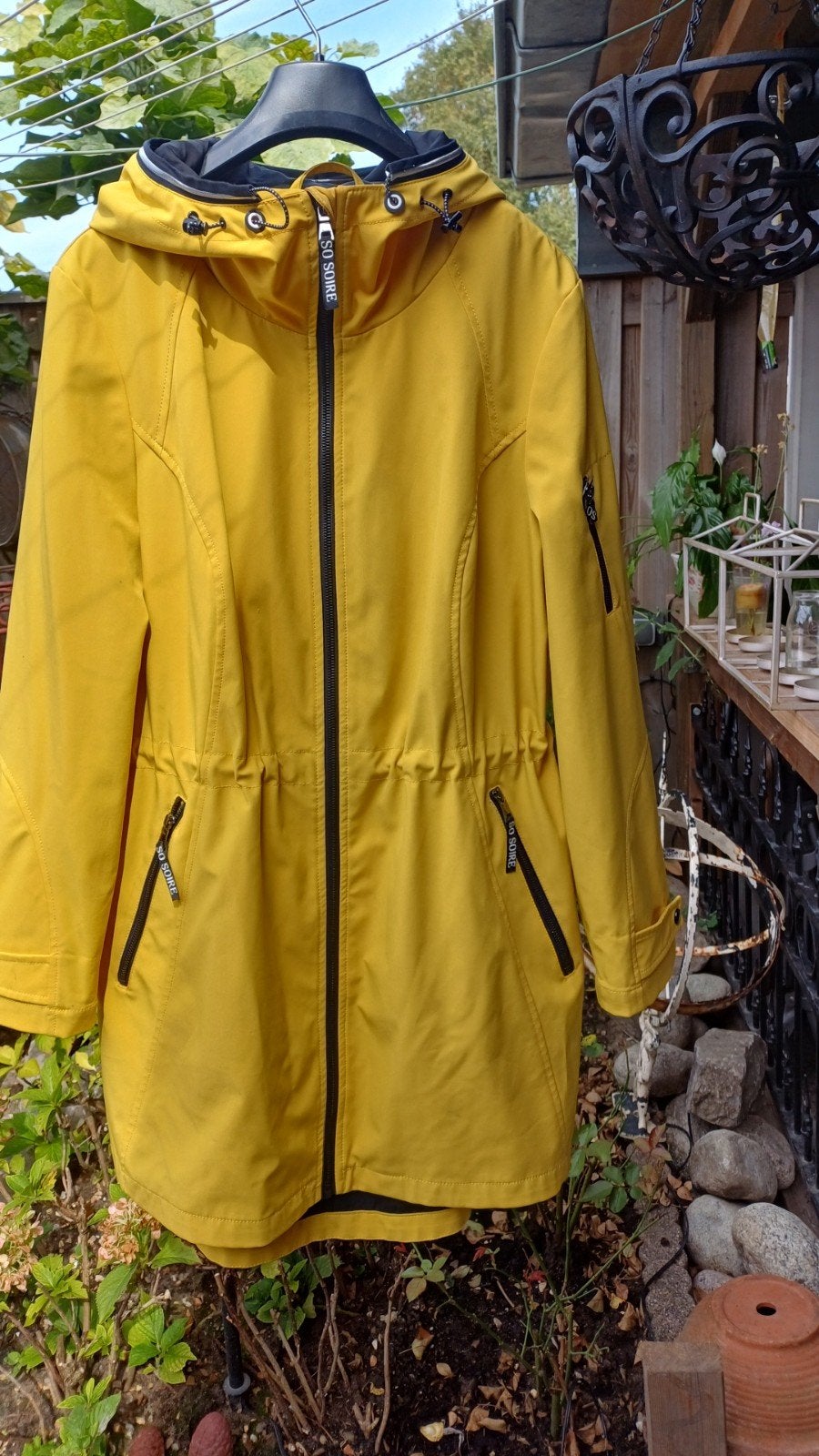 So Soire winddichte najaarsjas,  zgnmaat 42/44, Kleding | Dames, Jassen | Zomer, Ophalen of Verzenden