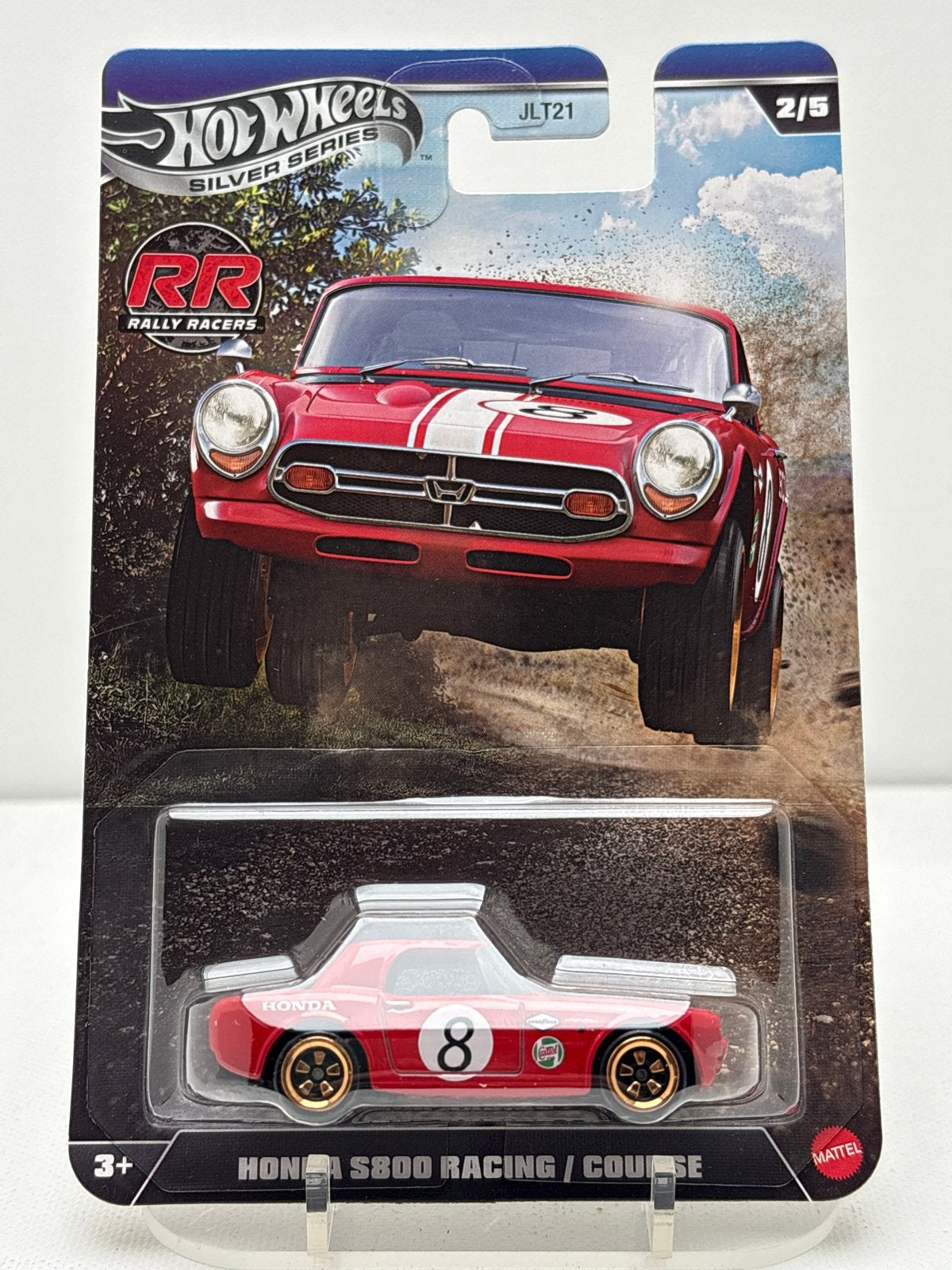 Hot Wheels Silver Series Honda S800 Racing Rally Racers, Hobby en Vrije tijd, Auto, Nieuw, Ophalen of Verzenden, Mattel