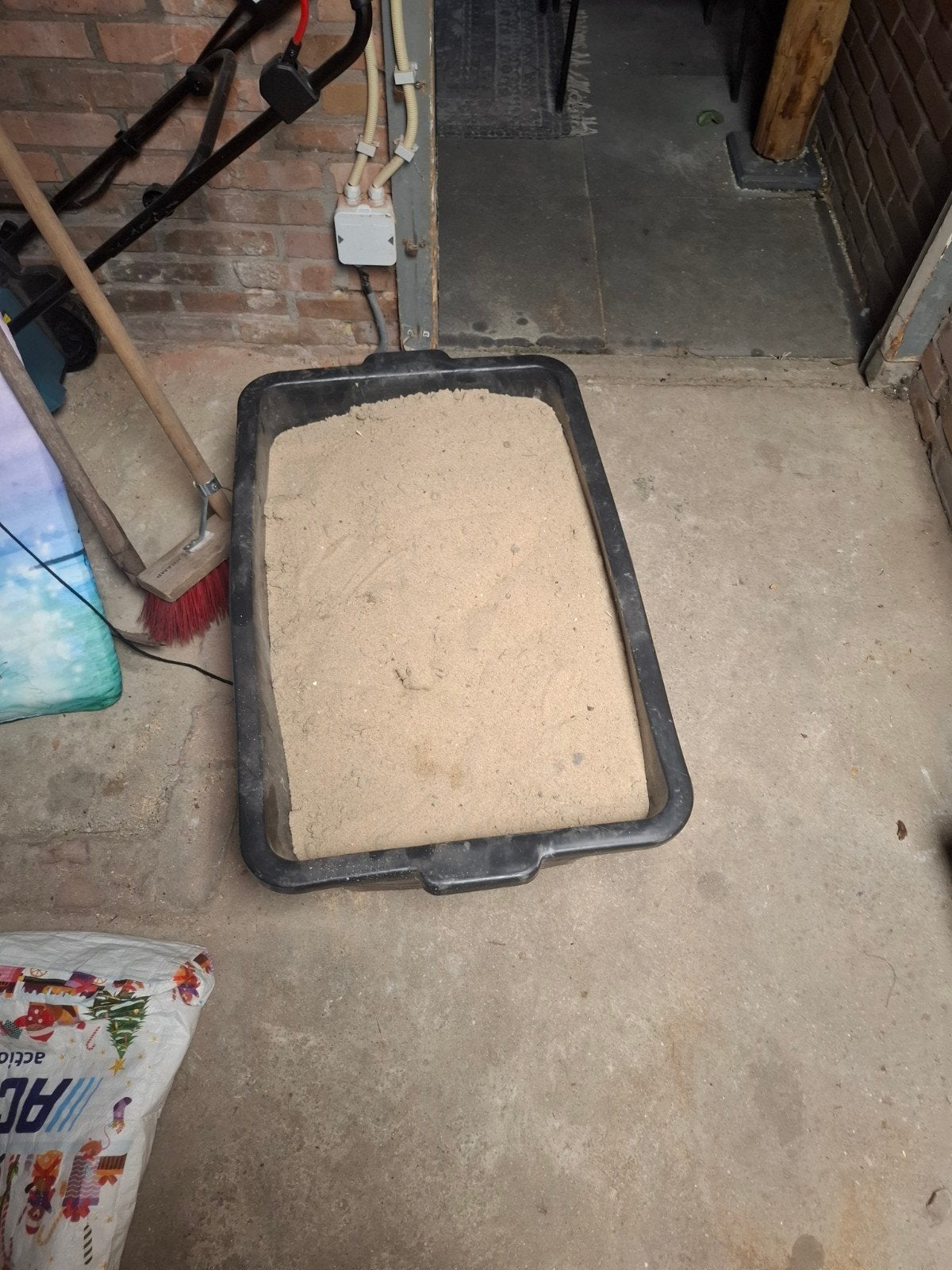 bak stratenmakers zand, Ophalen, Ophoogzand