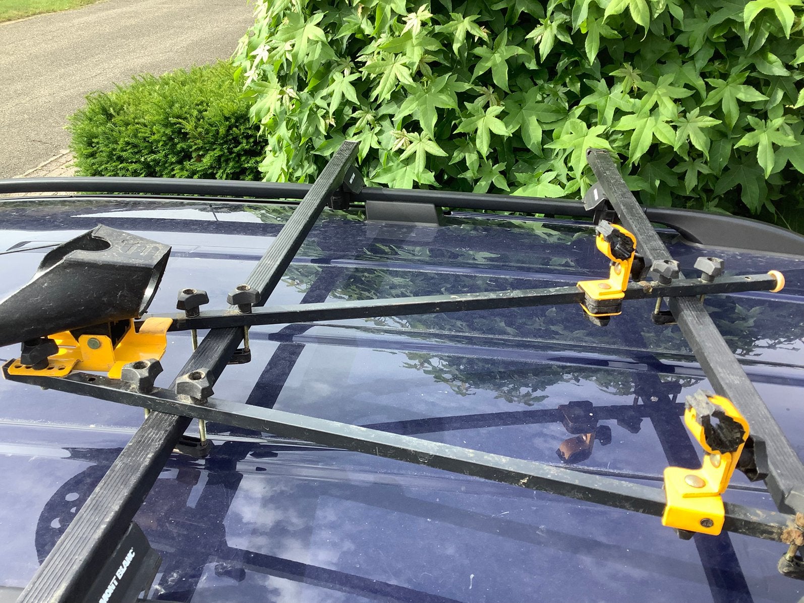 Gebruikte dakdragers voor auto, Ophalen, Gebruikt