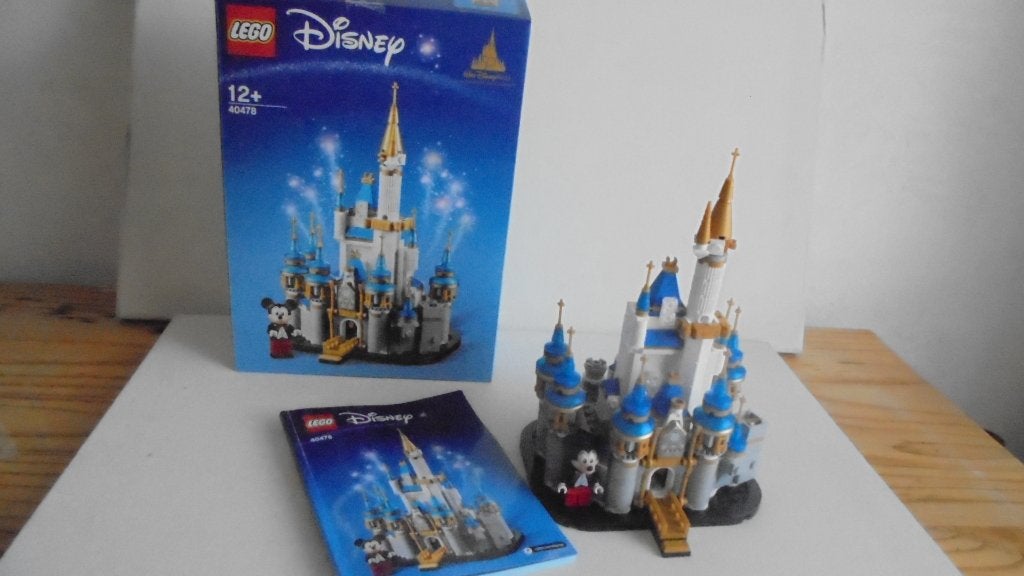 Lego Disney 100 jaar: 40478 Mini kasteel met Mickey Mouse, Lego, Ophalen of Verzenden, Zo goed als nieuw, Compleet