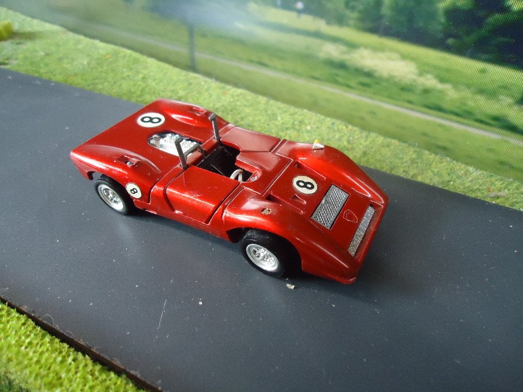 1/43 Ferrari Can-Am - Mattel Mebetoys Hot Wheels Gran Toros, Ophalen of Verzenden, Gebruikt, Auto, Overige merken