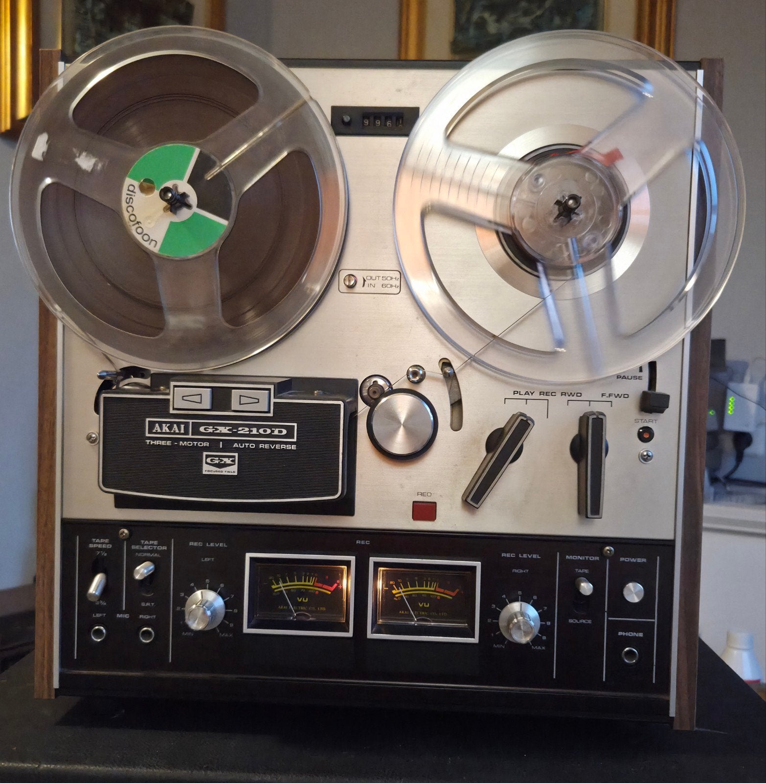 Akai GX-210D Tape Deck | Auto Reverse, Ophalen, Bandrecorder, Met banden