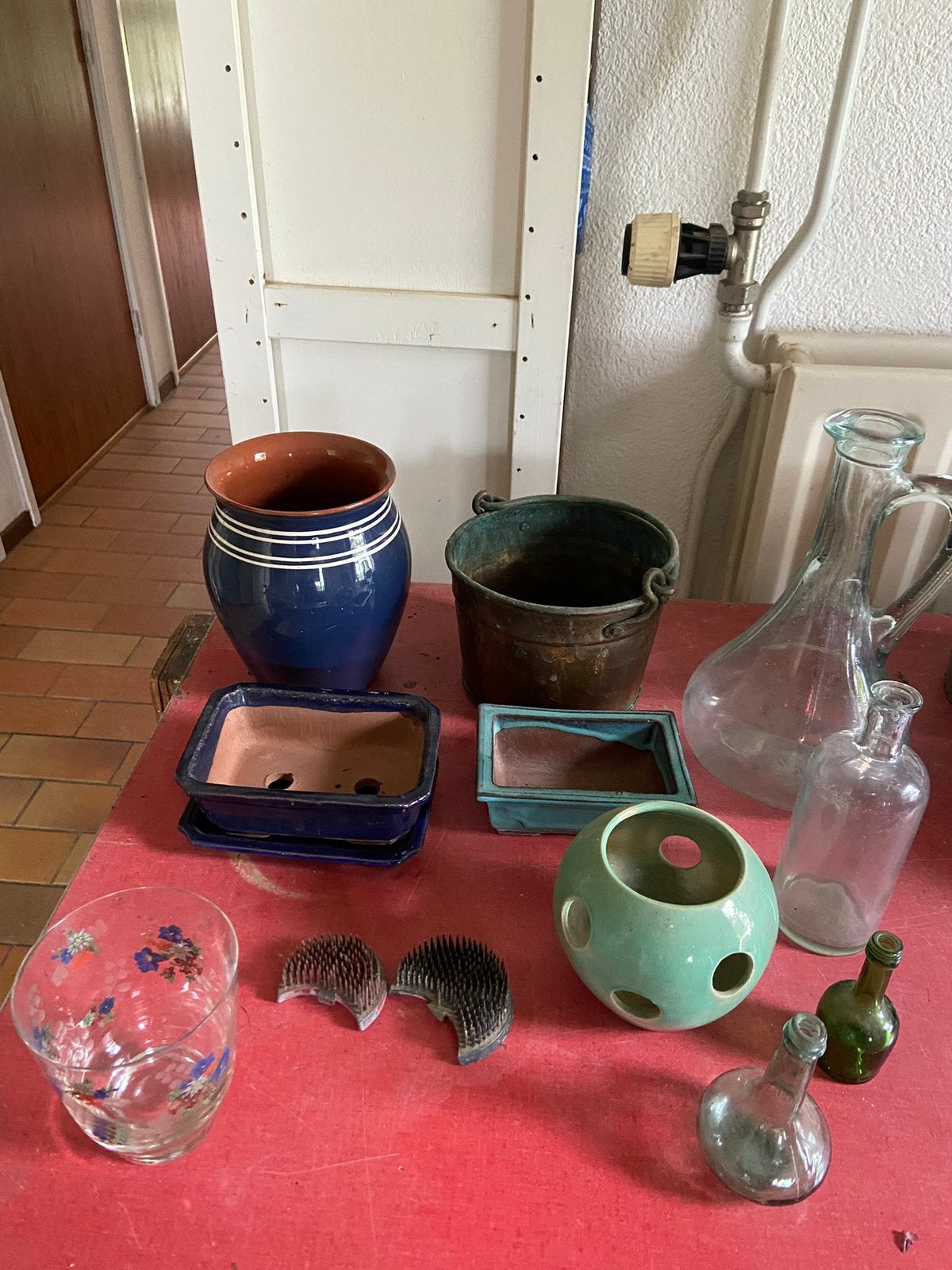 Vazen potjes bakjes en flesjes, Ophalen of Verzenden, Gebruikt