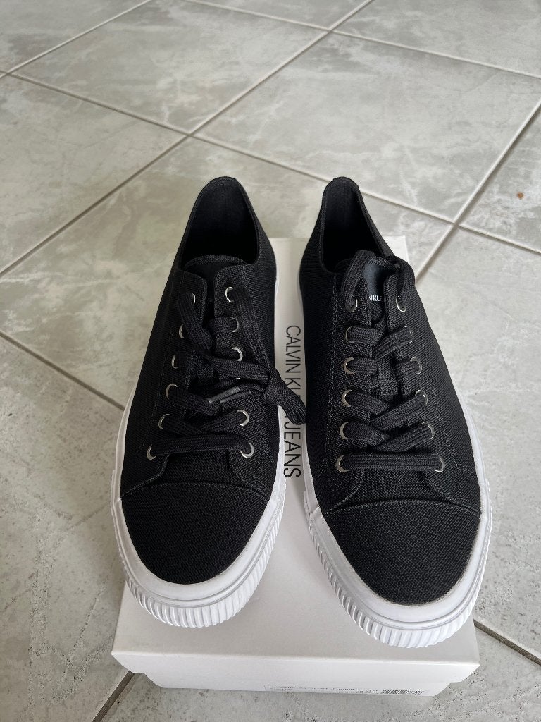 Calvin Klein Jeans sneakers Deangelo maat 44 zwart, Verzenden, Zwart, Nieuw, Sneakers of Gympen