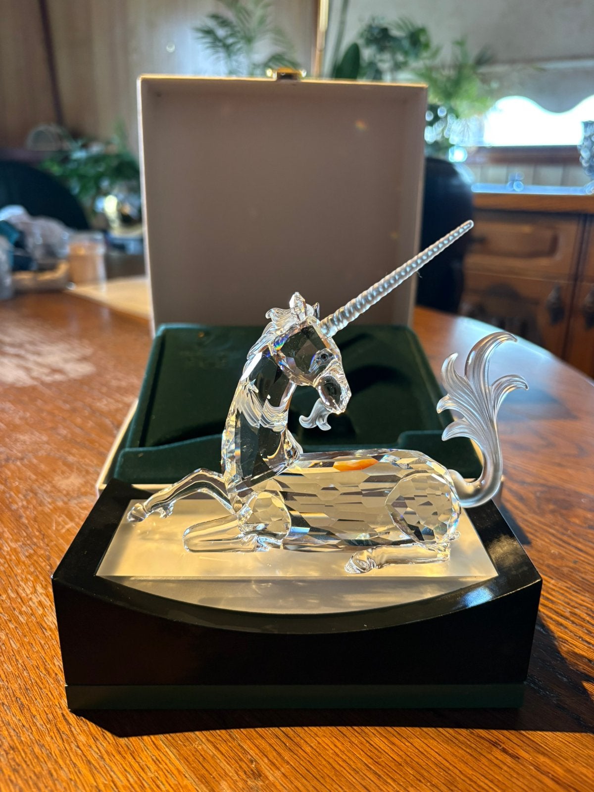 Eenhoorn, Verzamelen, Swarovski, Ophalen of Verzenden, Zo goed als nieuw, Figuurtje