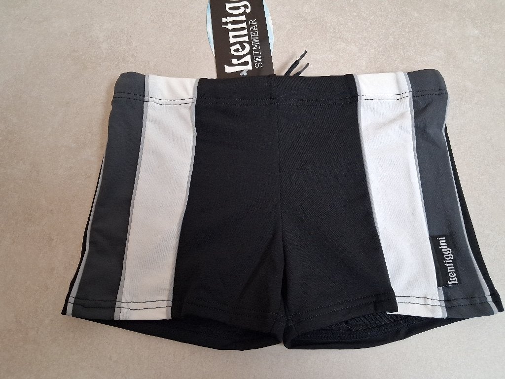 Nieuw! zwembroek Zwart wit grijs Lentiggini maat 116, Lentiggini, Ophalen of Verzenden, Jongen, Nieuw