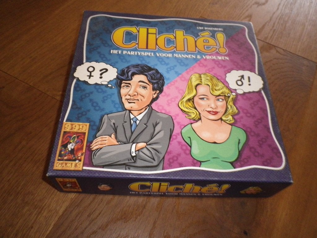 Clicje Partyspel van 999, Ophalen of Verzenden, Zo goed als nieuw, 999 Games