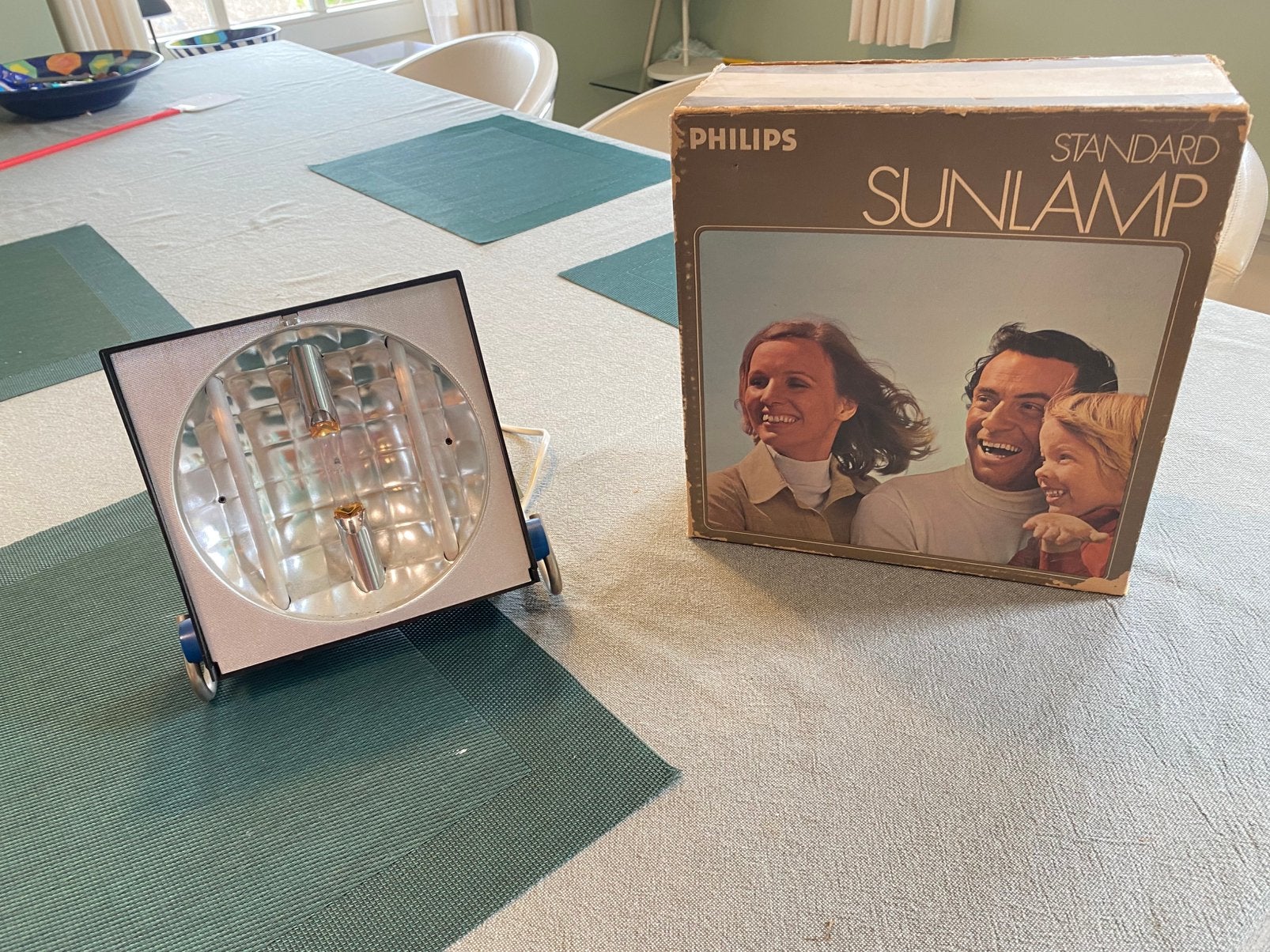 PHILIPS SUNLAMP retro UV en warmtelamp, Ophalen, Huis en Inrichting