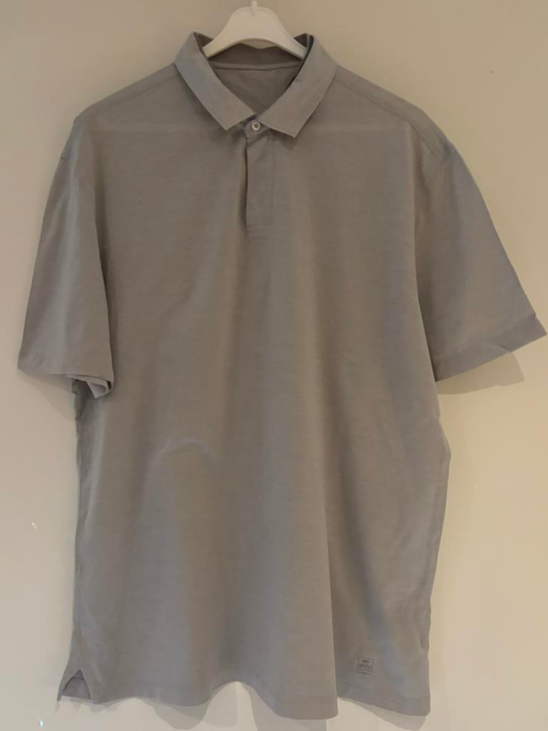 Corneliani licht grijs polo met klein logo embleem maat 58., ., Maat 56/58 (XL), Ophalen of Verzenden, Zo goed als nieuw