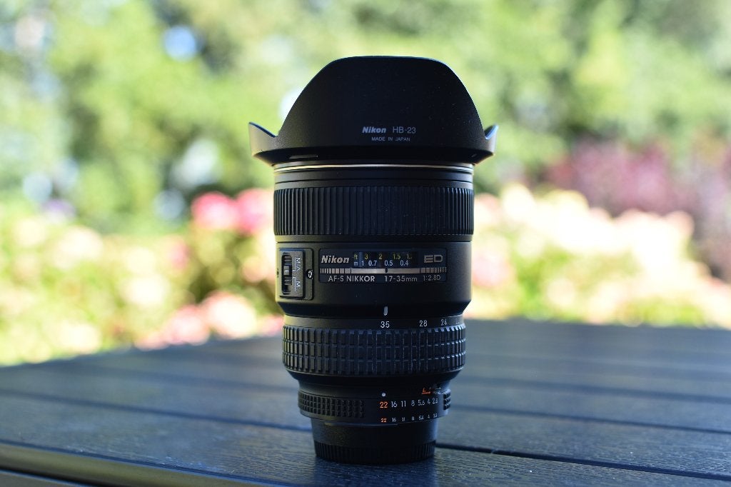 Nikon AF-S Nikkor 17-35mm f/2.8D IF-ED Lens, Audio, Tv en Foto, Fotografie | Lenzen en Objectieven, Handmatige focus, Gebruikt