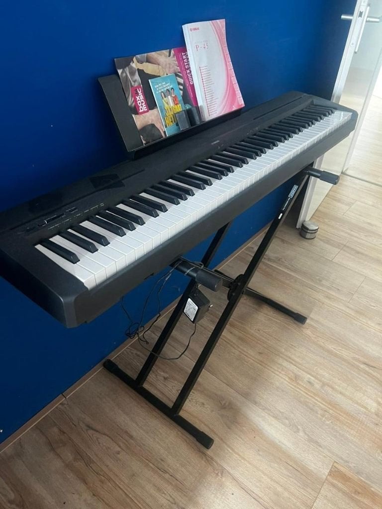 Yamaha p-45 piano, Ophalen, Nieuw, Zwart, Piano