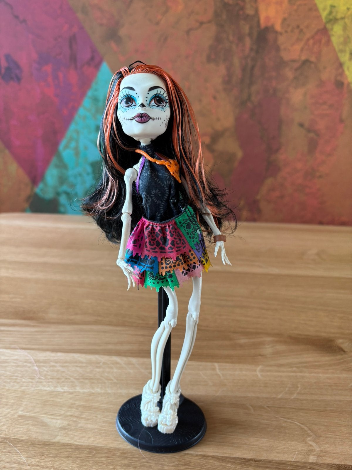 Monster High Skelita Calaveras uit G1., Ophalen of Verzenden, Zo goed als nieuw