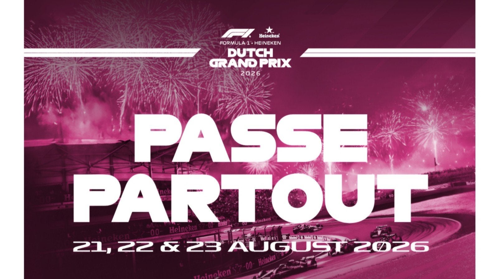 formule 1 weekend tickets Eastside 4, Drie personen of meer