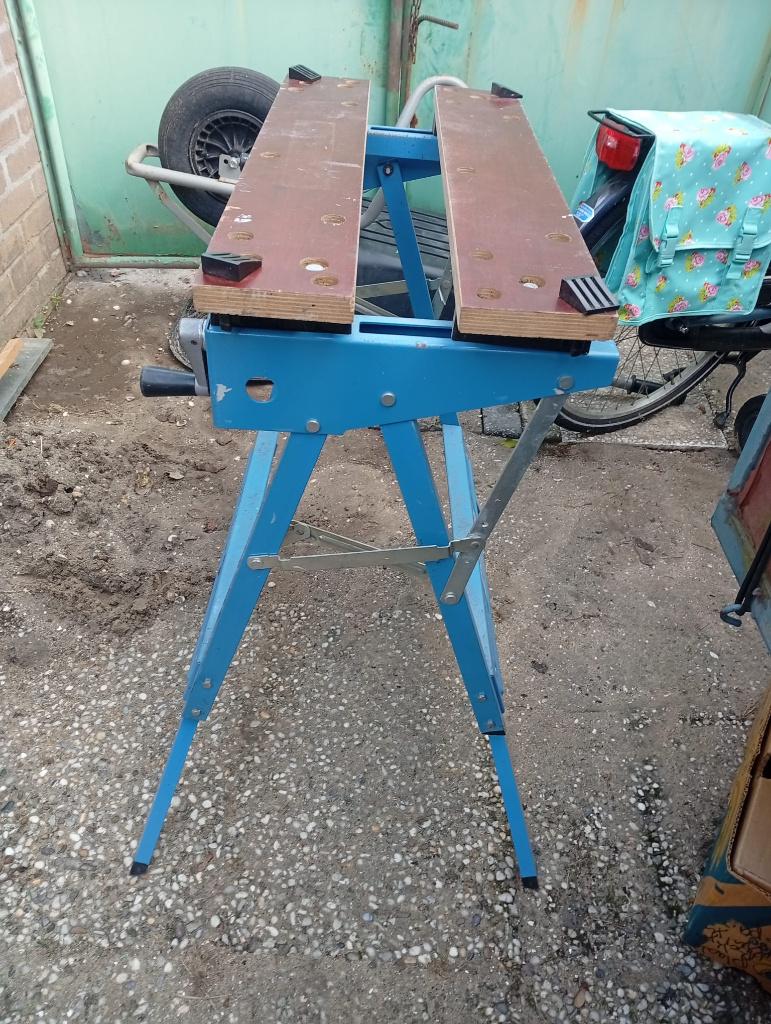 Workmate Black & Decker 600, Doe-het-zelf en Verbouw, Werkbanken, Ophalen, Gebruikt, Minder dan 70 cm, Inklapbaar