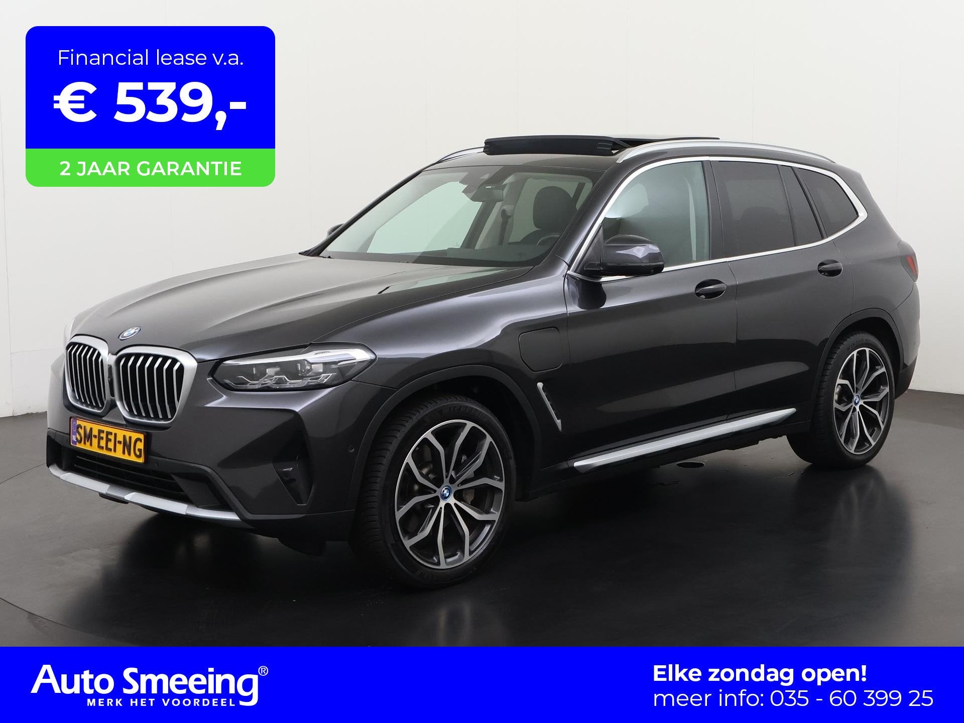 BMW X3 xDrive30e X Line | Panoramadak | Trekhaak | Stoelvent, Auto's, BMW, Gebruikt, 4 cilinders, Bedrijf, Automatische klimaatregeling