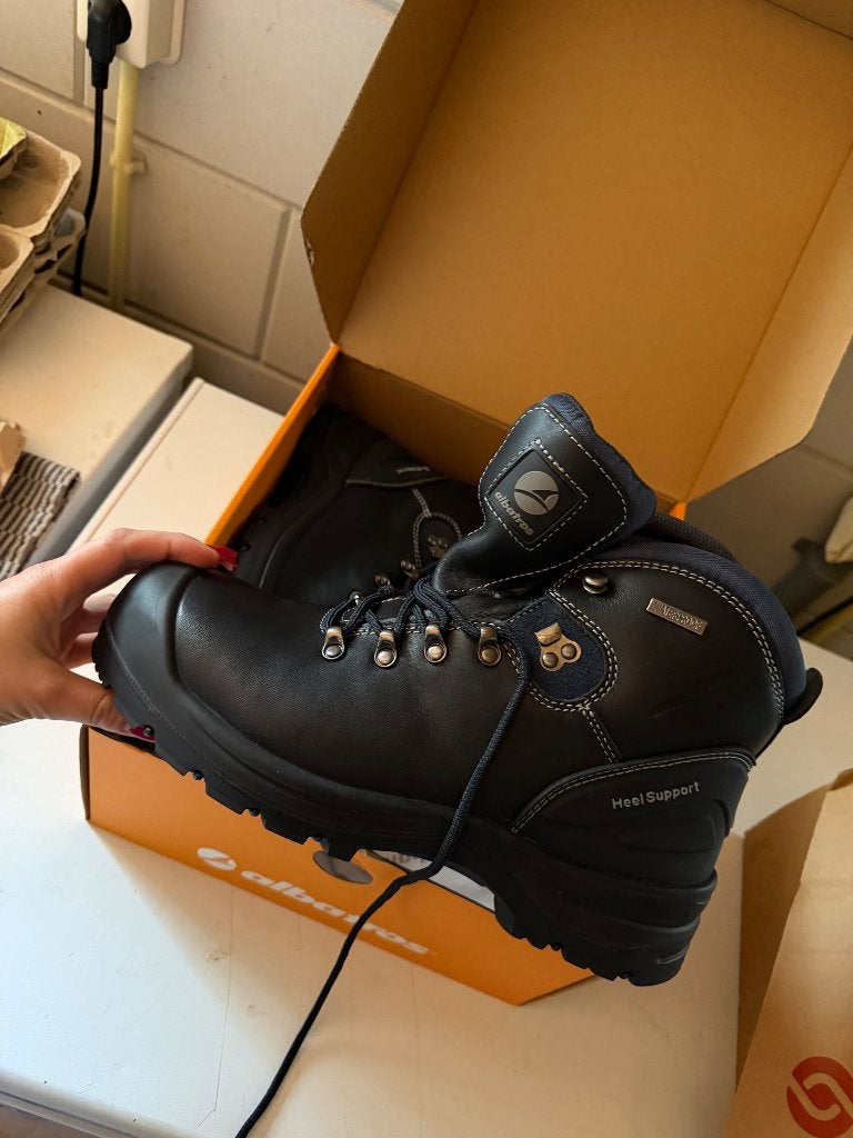 Veiligheidsschoenen, Zwart, Nieuw, Werkschoenen, Albatros