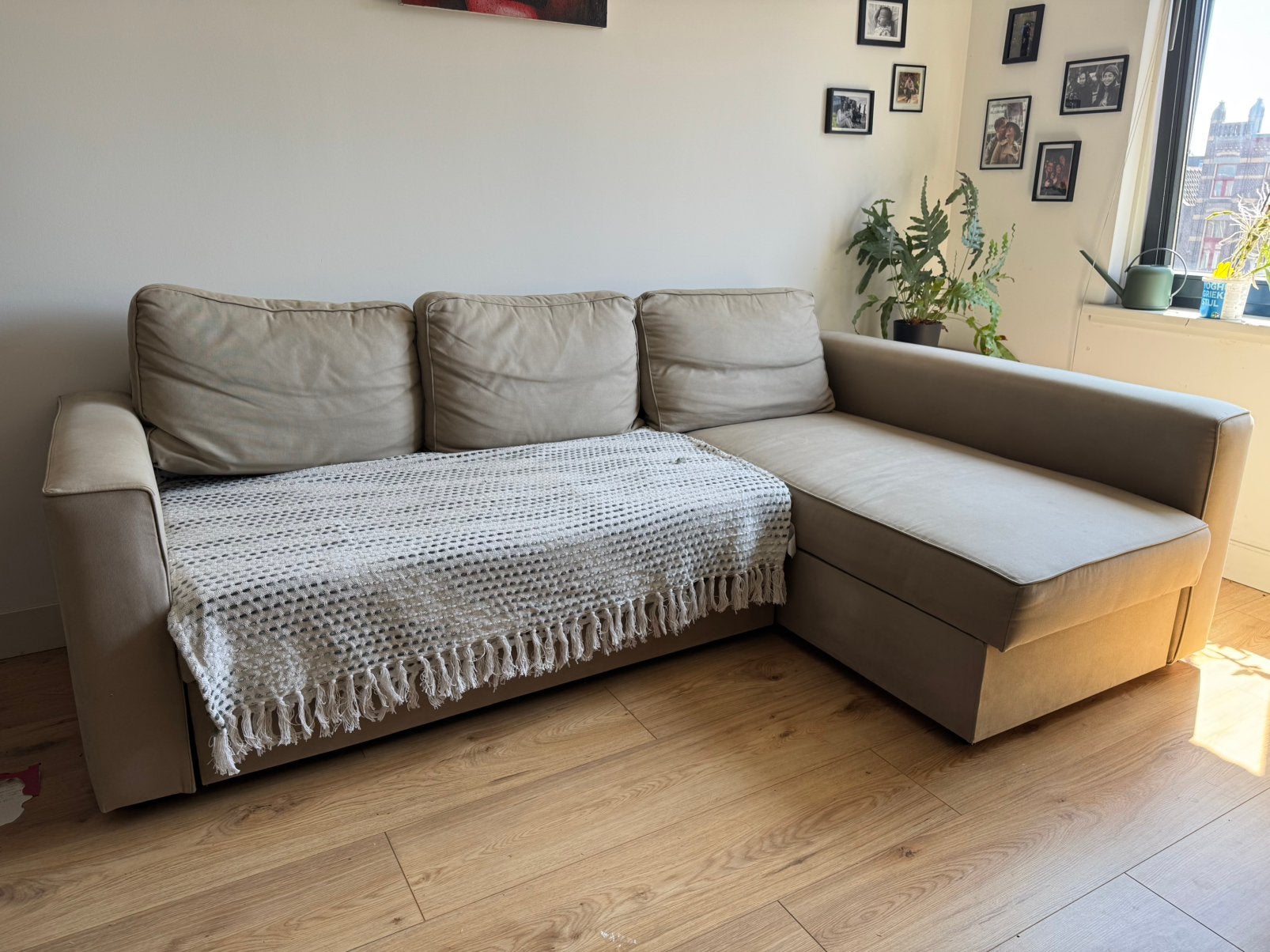 Gratis Bank, Huis en Inrichting, Banken | Complete zithoeken, Gebruikt, Ophalen