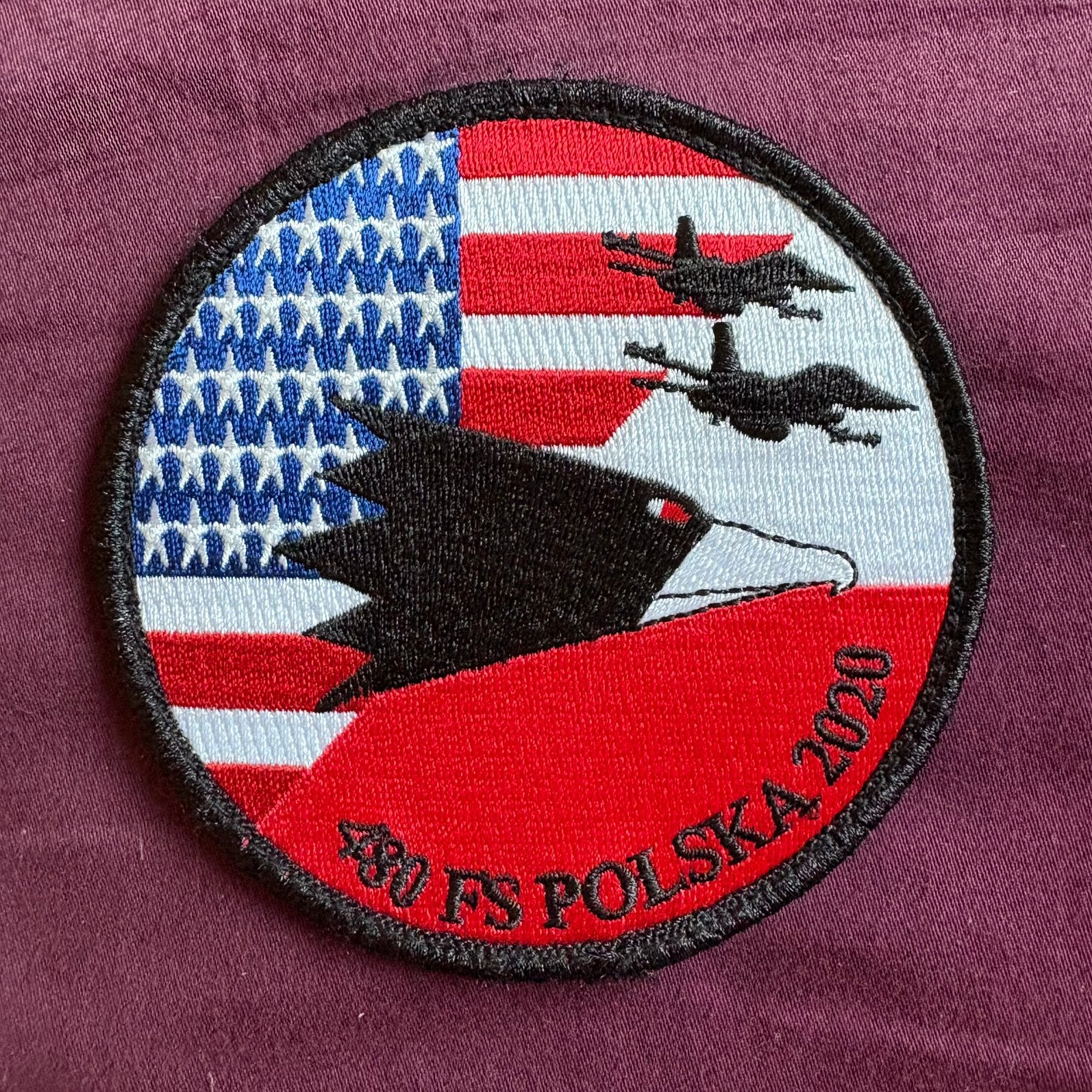 480 Fighter Squadron patch, Ophalen of Verzenden, Nieuw, Patch, Badge of Embleem