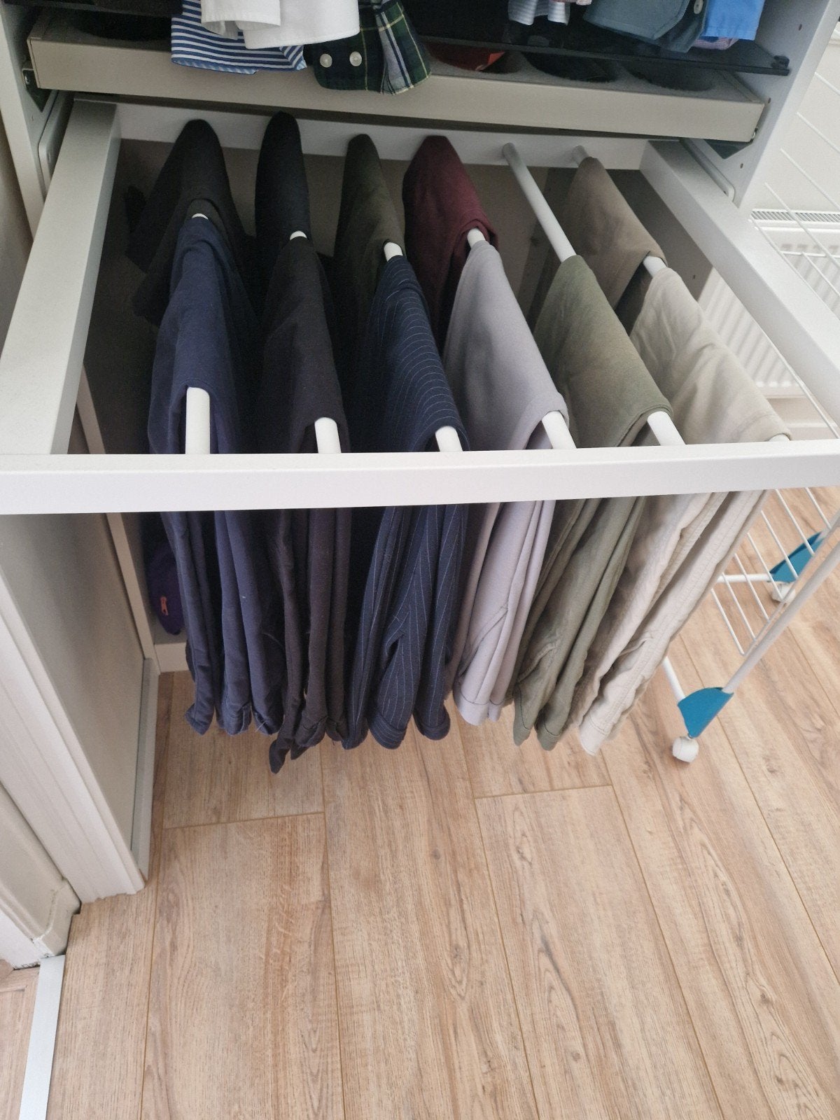 ikea pax kast komplement uittrekbare broekhanger, Ophalen, Zo goed als nieuw