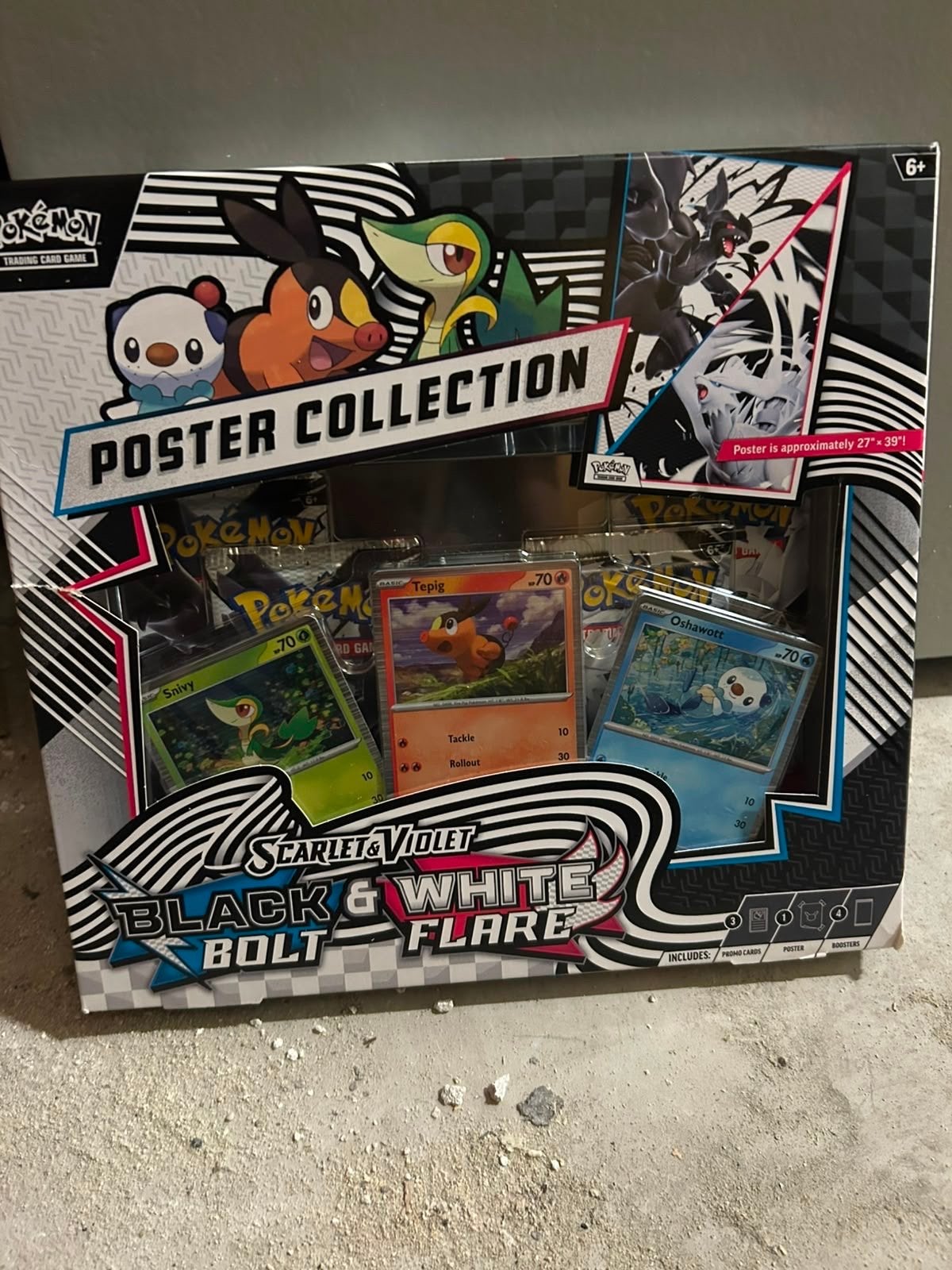 Pokémon Black & White Bolt Flare Poster Collectie, Ophalen, Nieuw, Overige typen