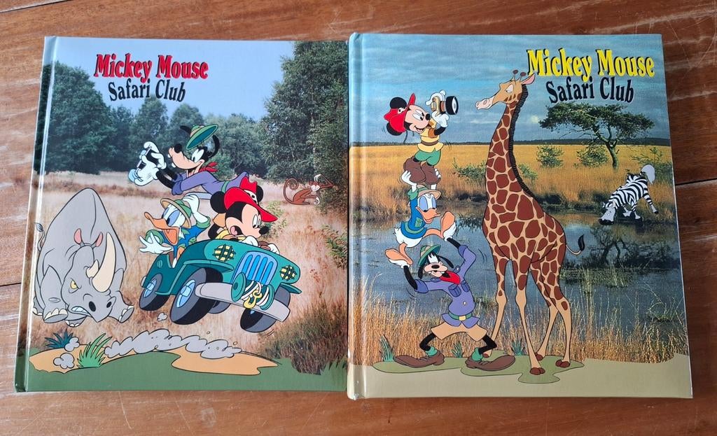 Mickey Mouse Safari Club Fotoalbums - Set van 2, Ophalen of Verzenden, Gebruikt