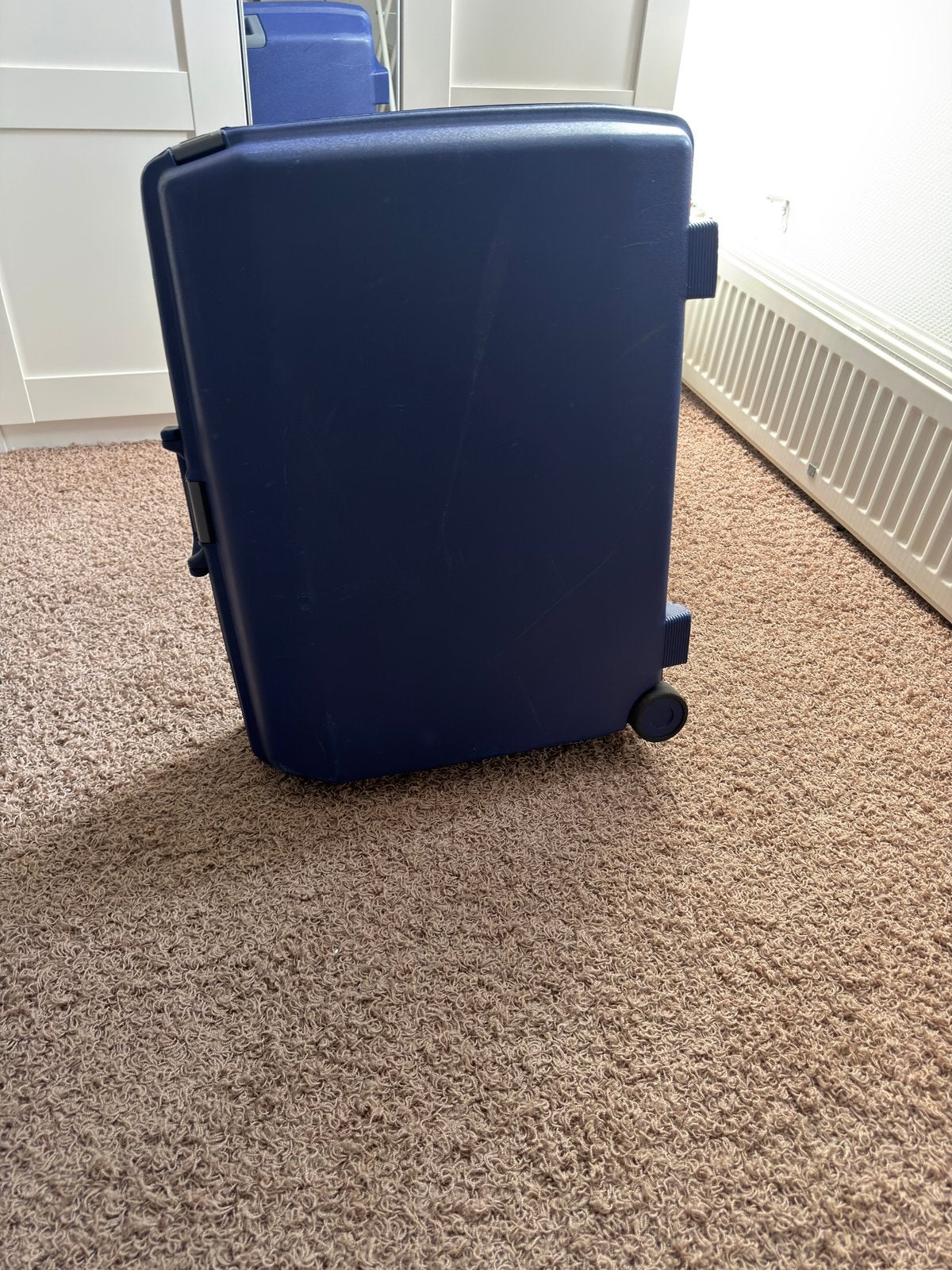 Blauwe Samsonite Reiskoffer, Ophalen, Zo goed als nieuw, Hard kunststof