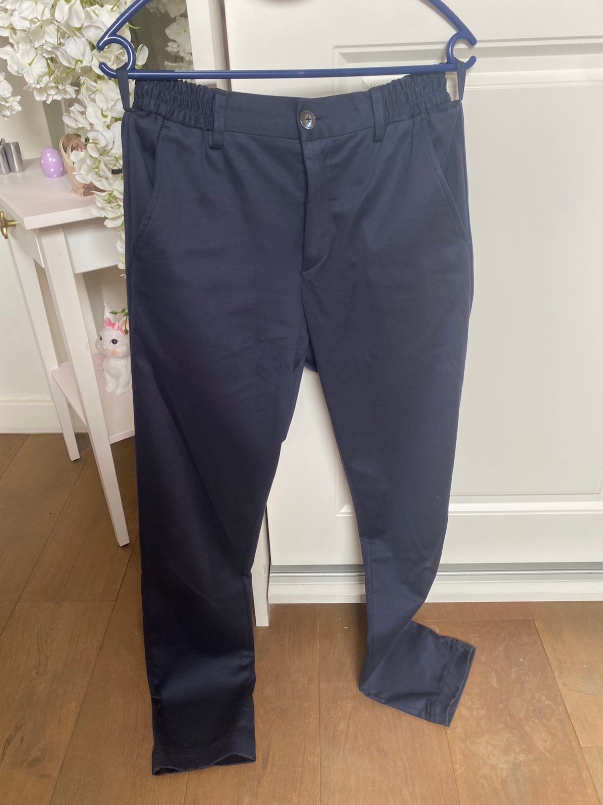 Valenza broek maat s, Verzenden, Zo goed als nieuw, Blauw