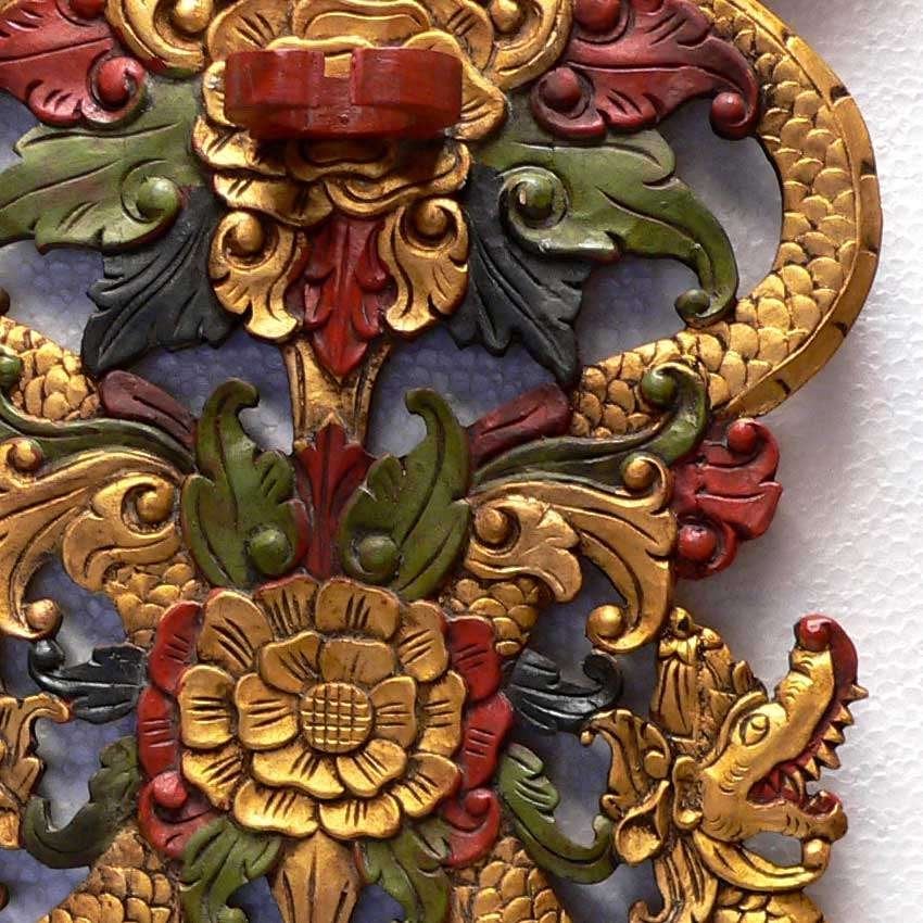 Grote Blawong Tombak logo Kraton Naga Garuda BL31 Java kunst, Ophalen of Verzenden