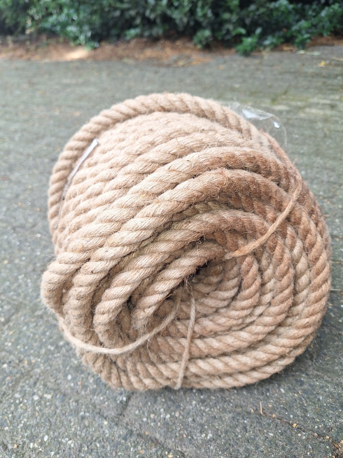 Jute touw 14 mm 50 m, Ophalen, Nieuw