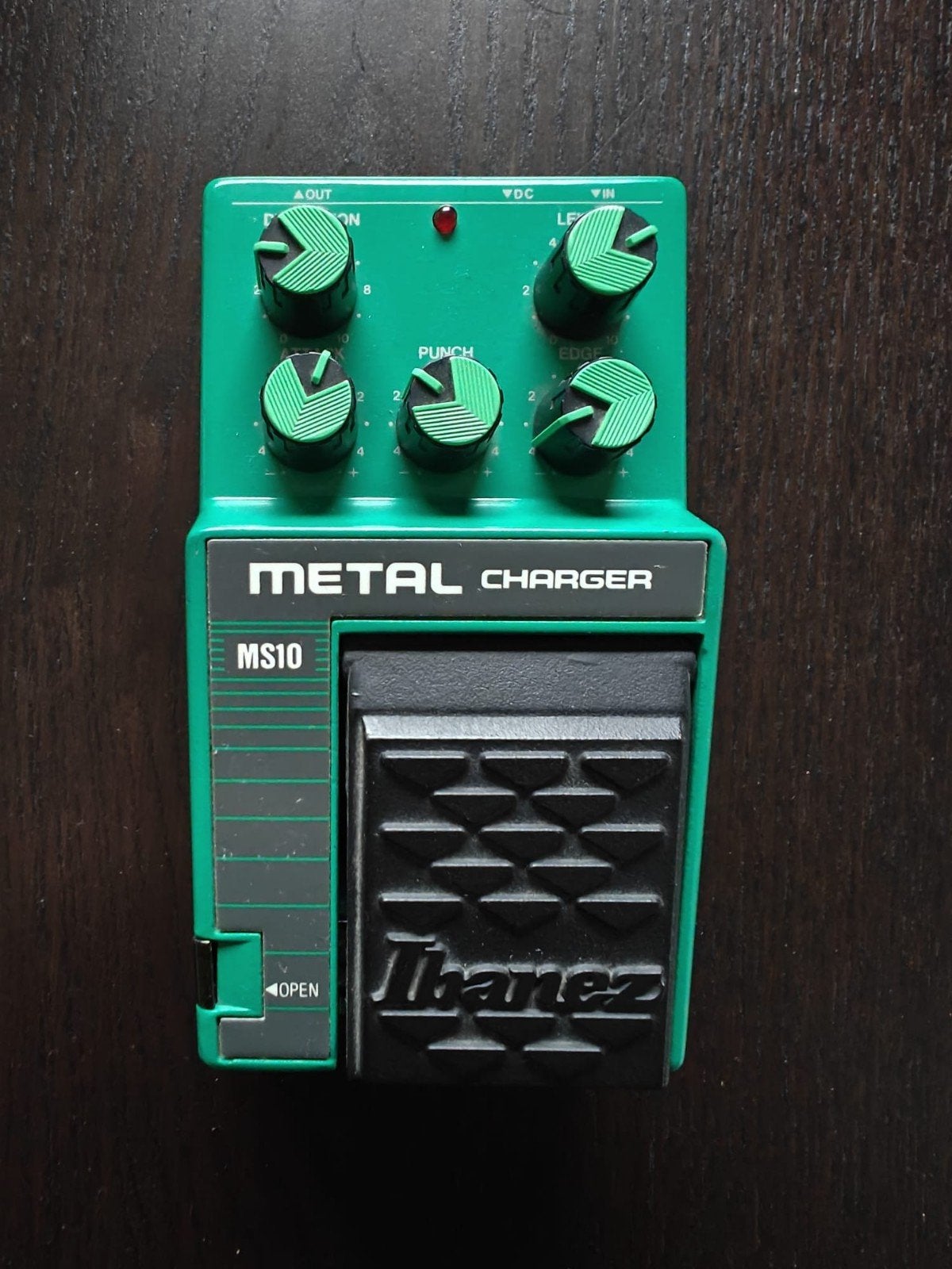 Ibanez MS10 Metal Charger pedaal, Muziek en Instrumenten, Ophalen of Verzenden, Gebruikt, Distortion, Overdrive of Fuzz