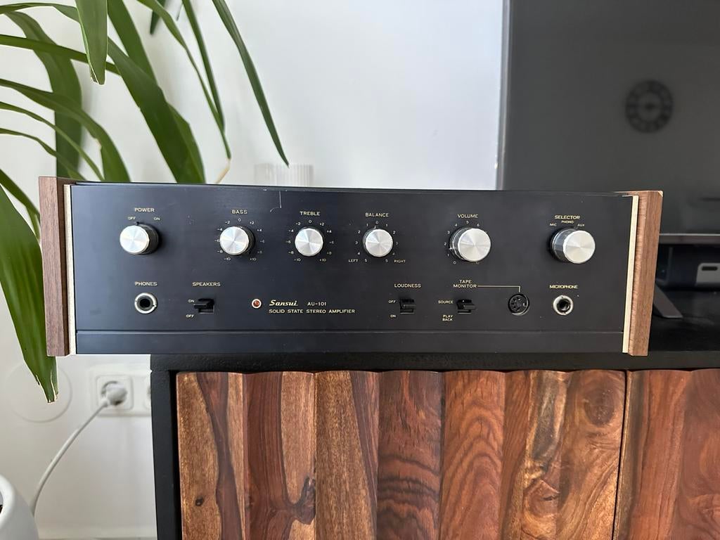 Sansui AU-101, Ophalen, Zo goed als nieuw
