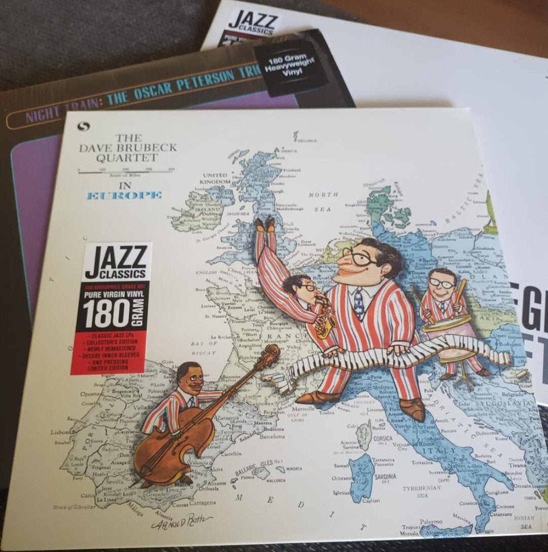 Dave Brubeck Quartet in Europe/ Remaster nieuw in seal, Ophalen of Verzenden