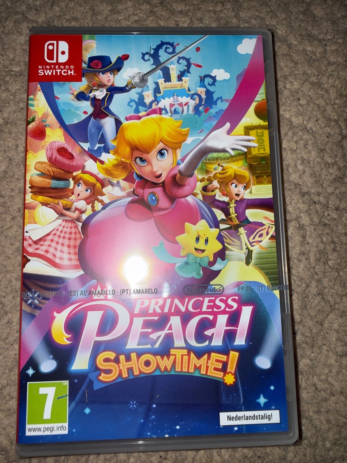 Princess Peach Showtime! Nintendo Switch (Nederlandstalig), Ophalen of Verzenden, Zo goed als nieuw, Met games