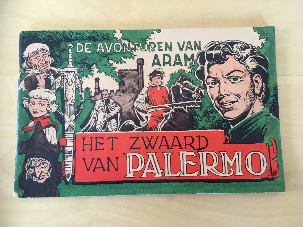 Aram - Het Zwaard Van Palermo, Eén stripboek, Ophalen of Verzenden, Gelezen