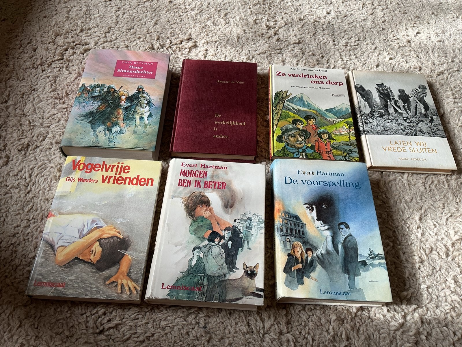Diverse vintage jeugdboeken - Evert Hartman, e a opbr giro55, Boeken, Ophalen of Verzenden, Gelezen
