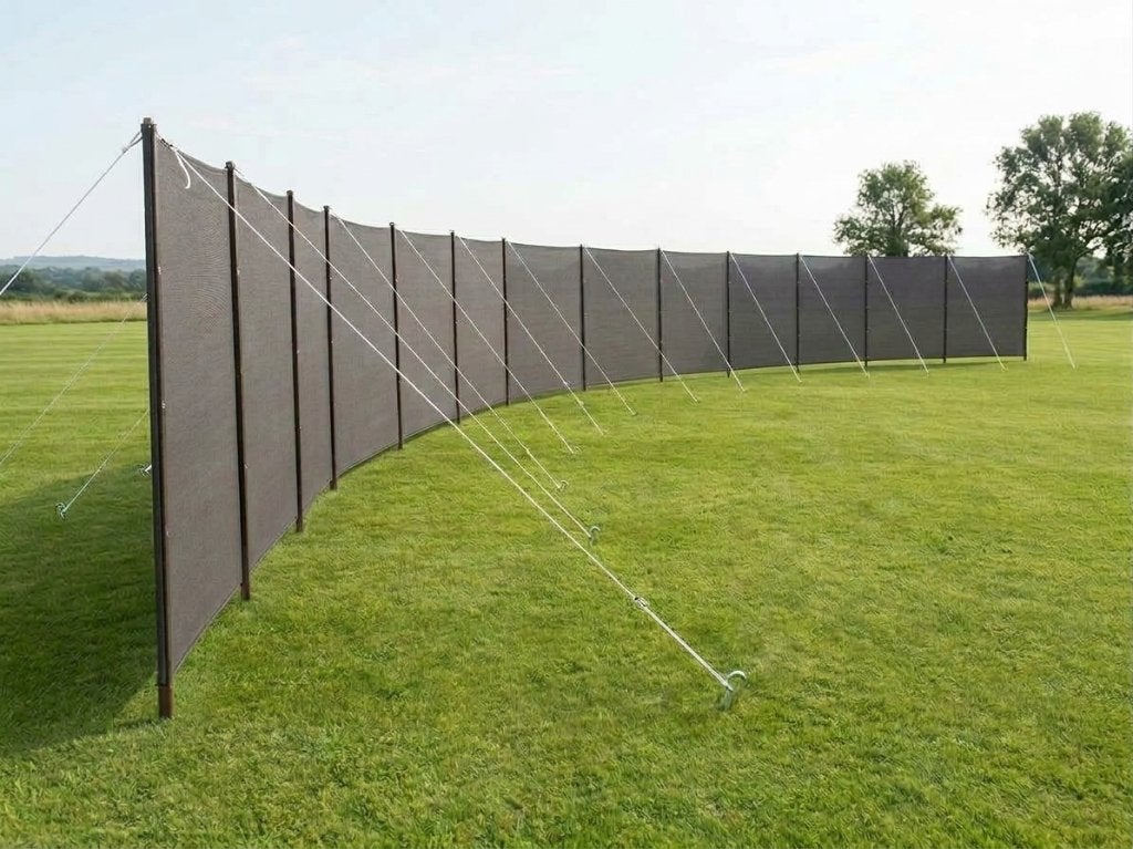 Windscherm ca. 17 meter lang, Ophalen, Nieuw