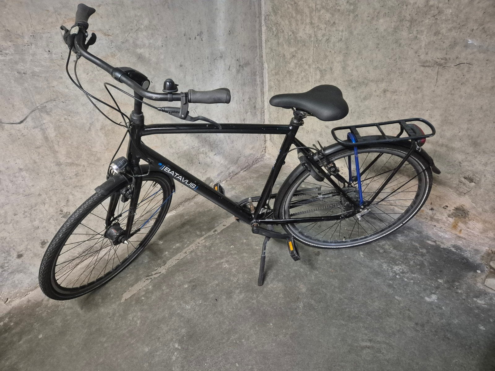 Batavus Dinsdag Exclusive 54cm | Alfine 8v | Belt drive, Ophalen, Gebruikt, Velgrem, Versnellingen