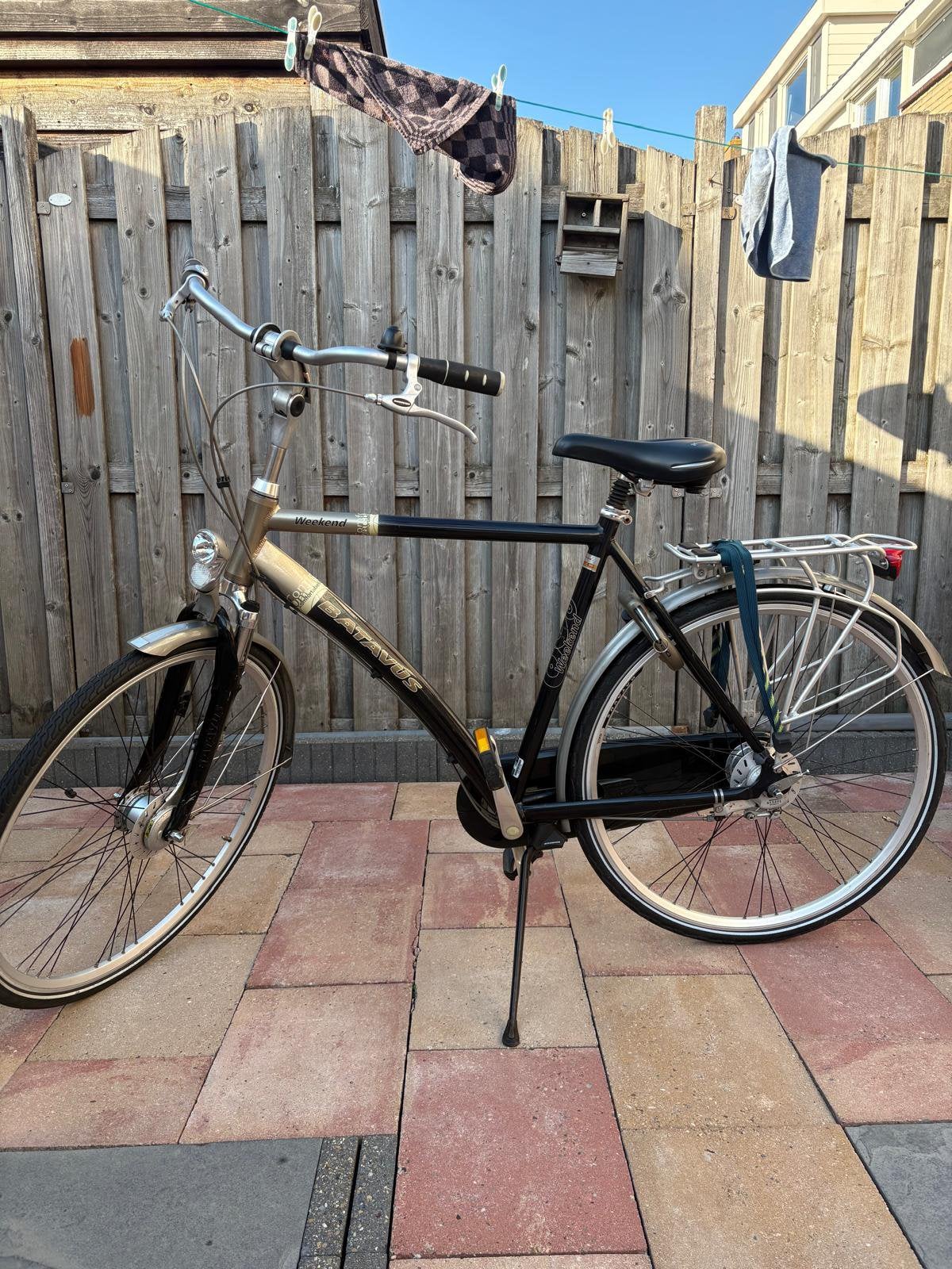 Batavus Weekend herenfiets, Fietsen en Brommers, Fietsen | Heren | Herenfietsen, 57 tot 61 cm, Ophalen, Gebruikt, Batavus