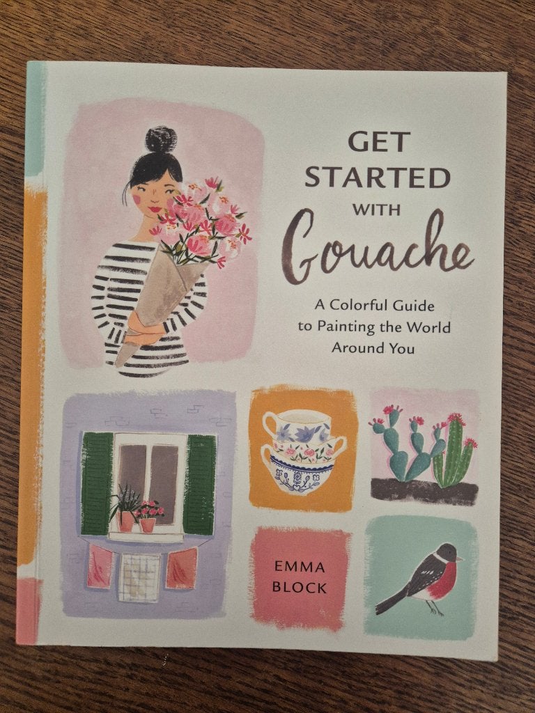 boek Get started with gouache, Boeken, Gelezen, Ophalen of Verzenden, Emma Block, Tekenen en Schilderen