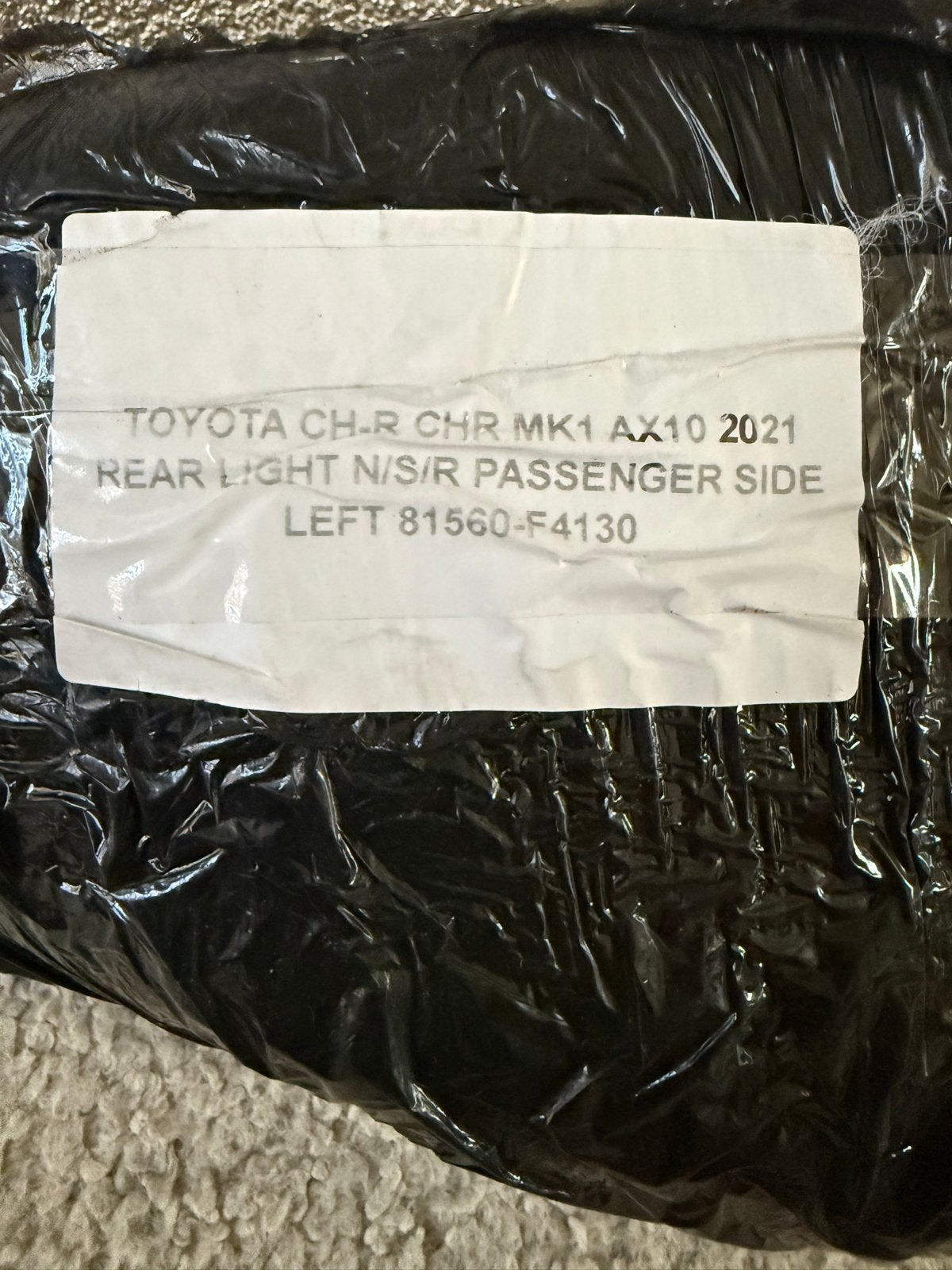 Toyota CH-R MK1 AX10 2021 Achterlicht Links 81560-F4130, Ophalen of Verzenden, Nieuw, Toyota