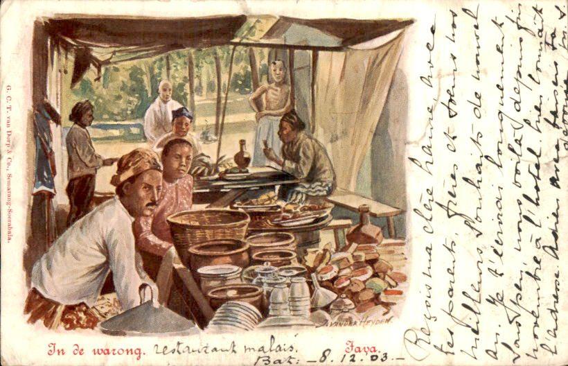 Nederlands Indië - Warong - 1904, Verzenden, Voor 1920, Gelopen, Noord-Holland