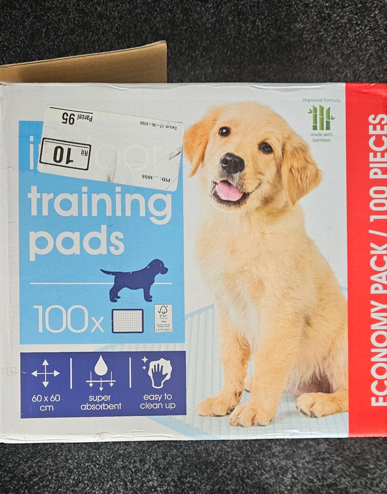 trainingspads puppy's, Dieren en Toebehoren, Ophalen, Gebruikt