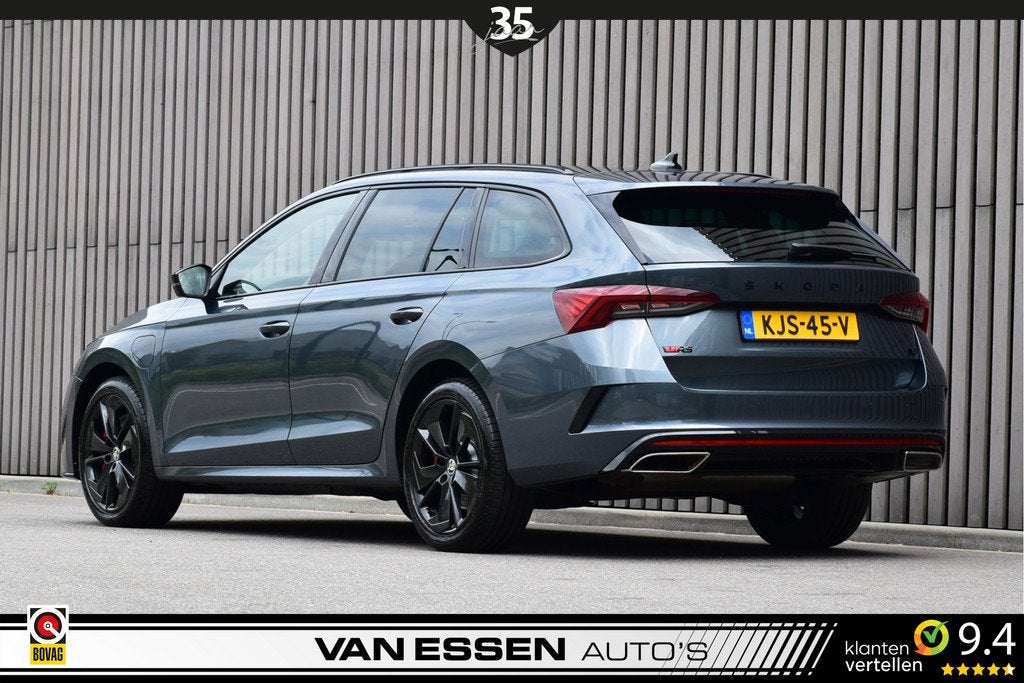Skoda Octavia Combi 1.4 TSI RS iV PHEV Business Virtual-Disp, Auto's, Gebruikt, Euro 6, 4 cilinders, 245 pk