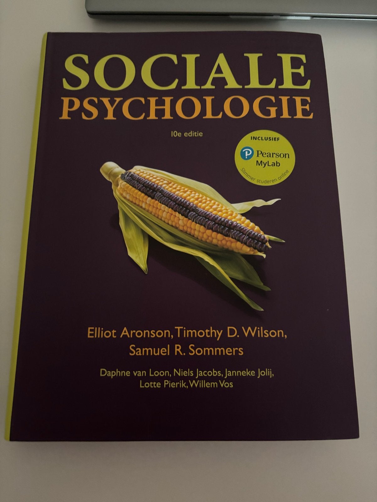 Sociale psychologie, 10e editie met MyLab NL toegangscode, Elliot Aronson; Timothy D. Wilson; Samuel R. Somers, Ophalen of Verzenden